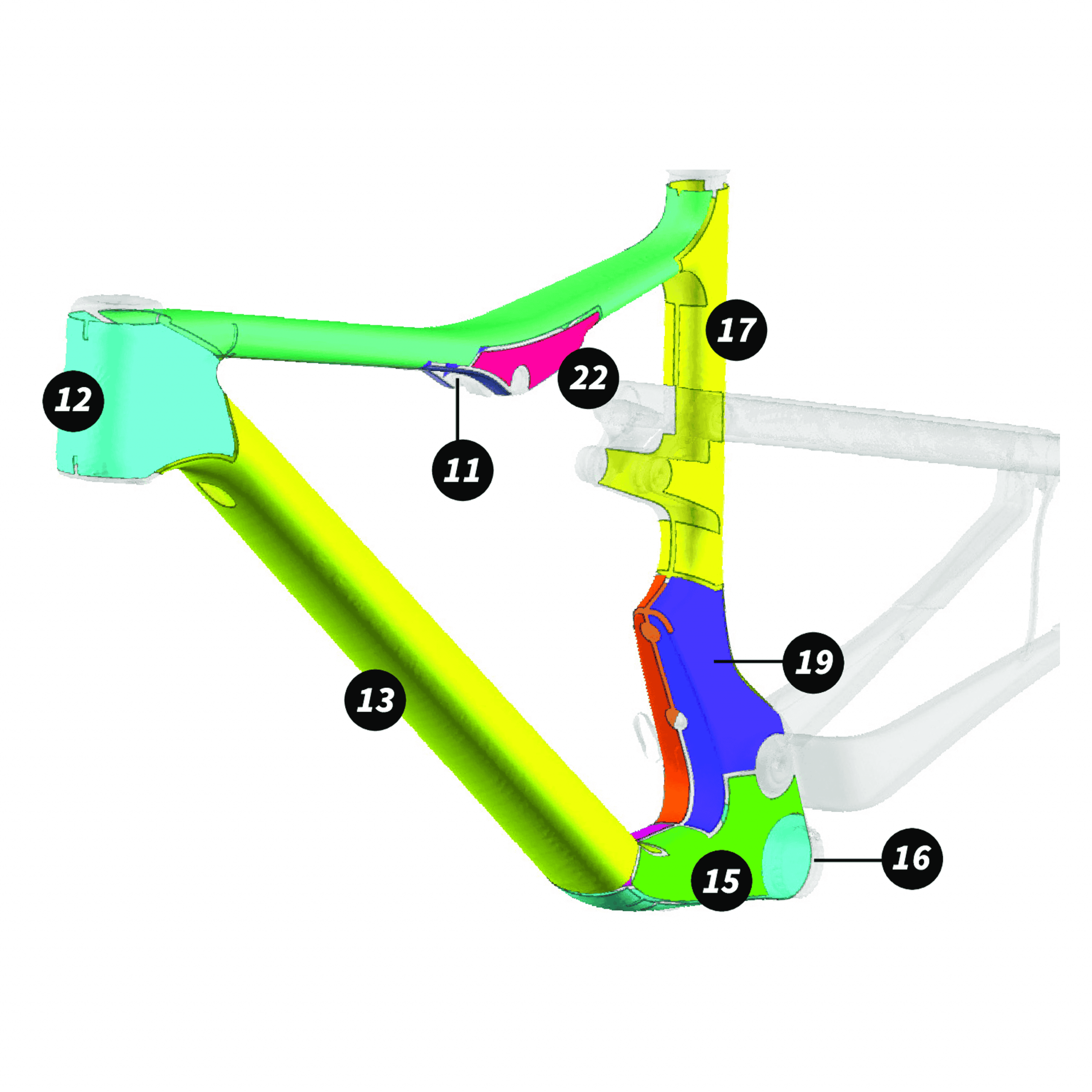 Protector a medida "Cannondale Scalpel " 2024 al 2025 -Talla/Larga - Imagen 4